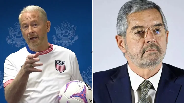 Reta embajador Johnson a De la Fuente previo a Final de Copa Oro