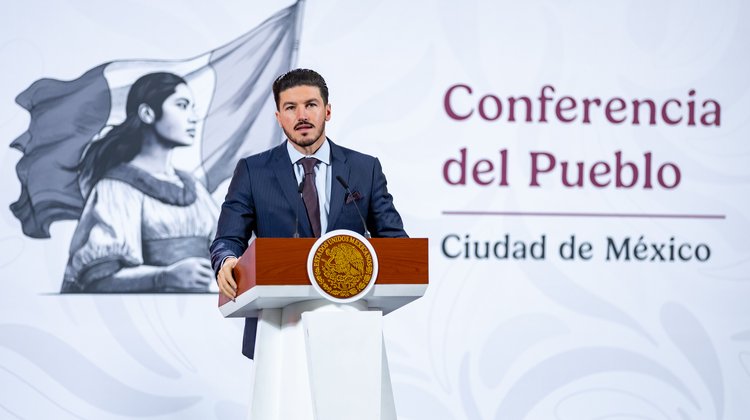  Pide Samuel junto a Sheinbaum que le aprueben presupuesto