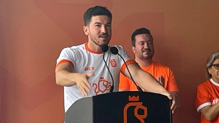 Nuevo León está en paz y muy bien en seguridad: Samuel García