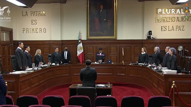 SCJN se solidariza con Colombia y guarda minuto de silencio