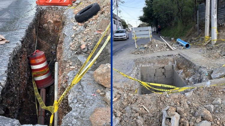 Vecinos denuncian dos obras inconclusas en Campestre La Silla