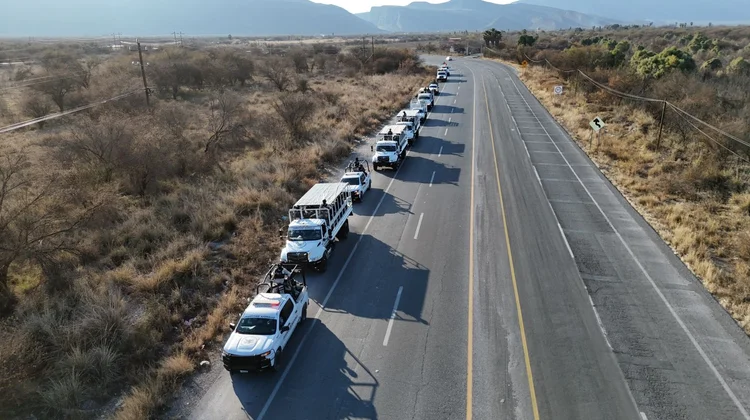 Llegan 400 elementos federales a reforzar vigilancia en Coahuila