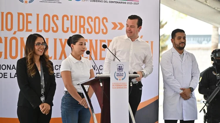 Inicia curso de formación para elementos de la Fiscalía General