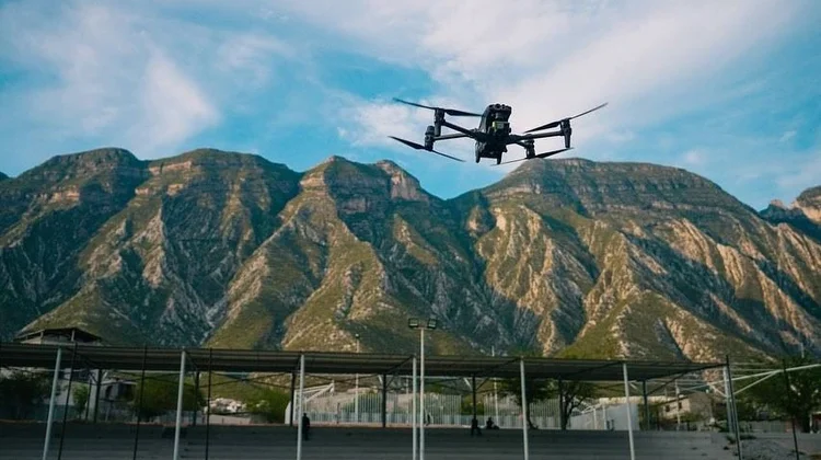 Inician patrullaje con drones en Santa Catarina