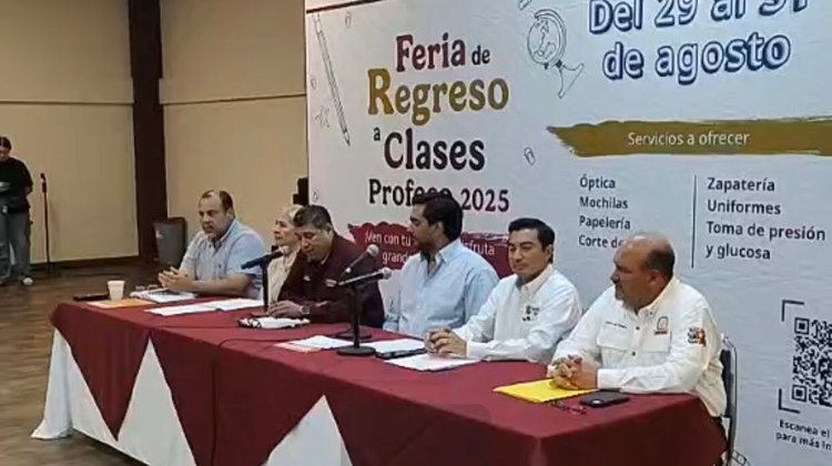 Reynosa se alista para la Feria de Regreso a Clases 2025