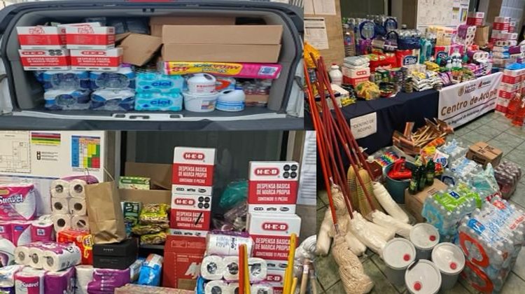 Envía Pemex primer cargamento de ayuda a Poza Rica, Veracruz