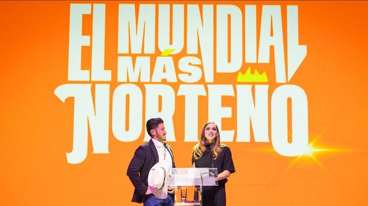 Presentan Samuel y Mariana 'El Mundial más Norteño' en CDMX
