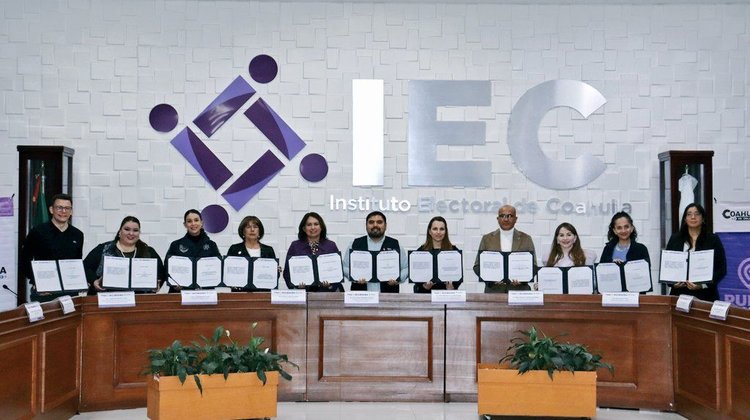 El Instituto Electoral de Coahuila se convierte en Punto Violeta
