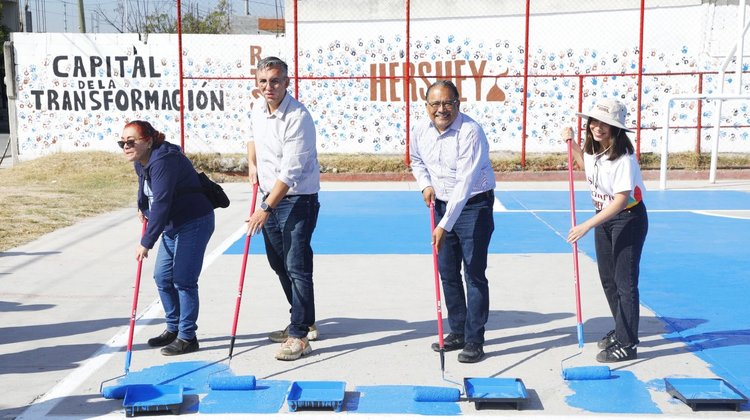 Se une Escobedo e iniciativa privada para renovar espacio público