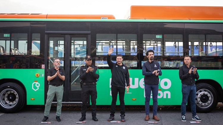 NL, único estado en renovar al 100% su transporte público: Samuel