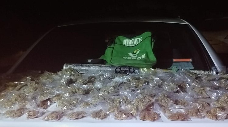 Policía de Proximidad asegura droga durante patrullajes