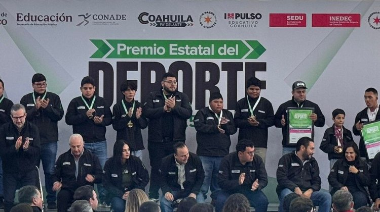 Reconocen talento deportivo en el Premio Estatal 2025