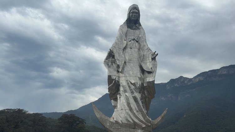 Inauguran Virgen del Chorrito atractivo del turismo religioso