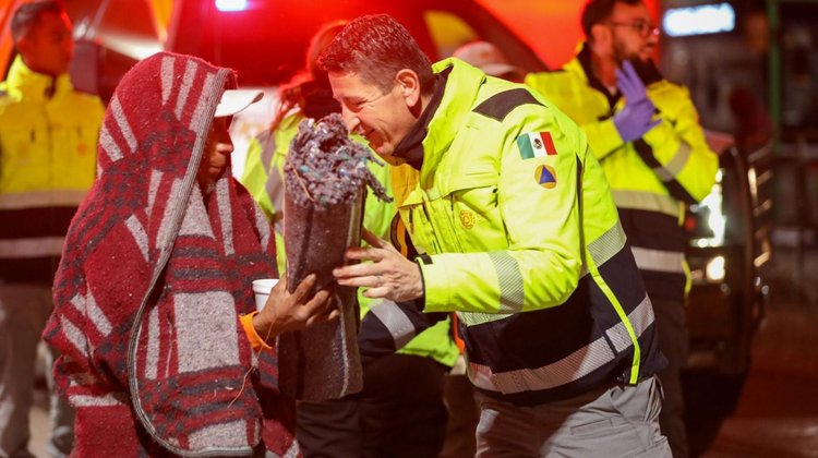 Brinda PCNL apoyo a personas en la intemperie en el HU