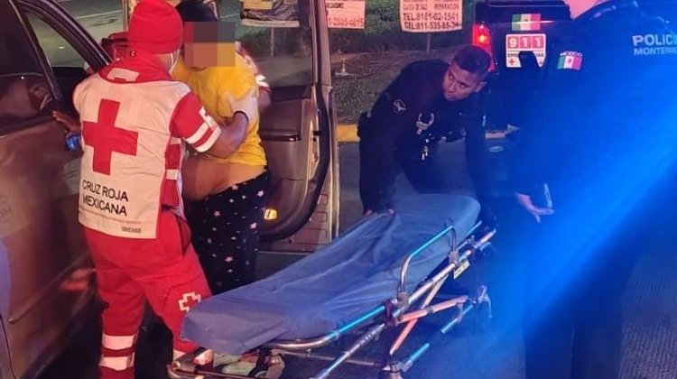 Policías auxilian durante parto en Cumbres del Sol