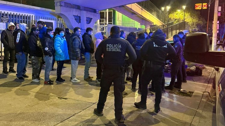 Lleva policía estatal acciones de proximidad ante el frente frío