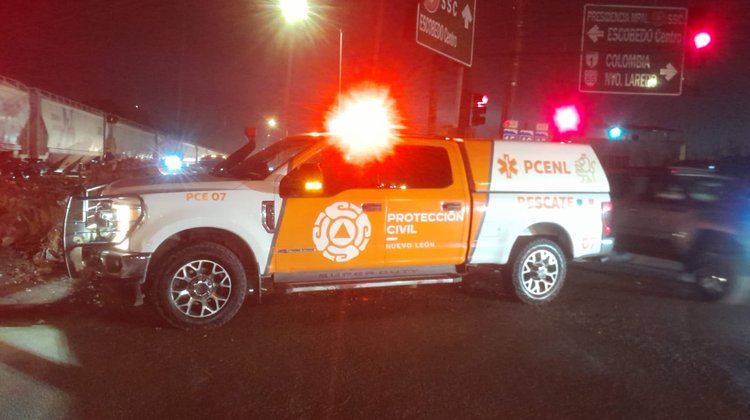 Accidente ferroviario provoca caos vial en Escobedo