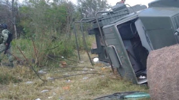 Accidente vial deja al menos ocho soldados lesionados en Altamira