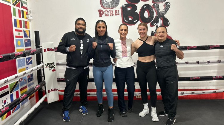 Impulsa Claudia Sheinbaum el boxeo nacional desde Monterrey