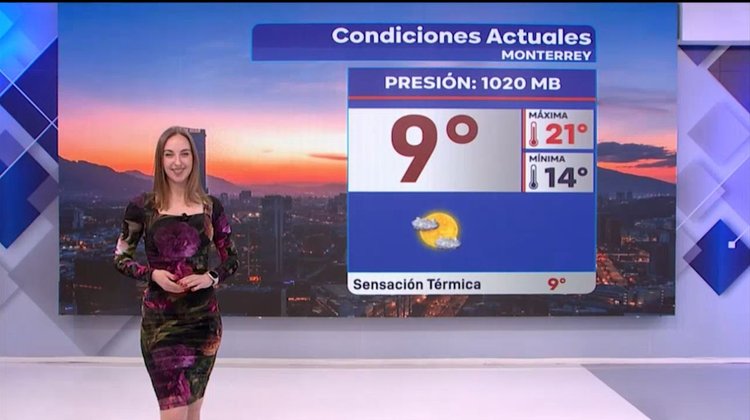 Temperatura en Monterrey: Martes fresco sin precipitaciones