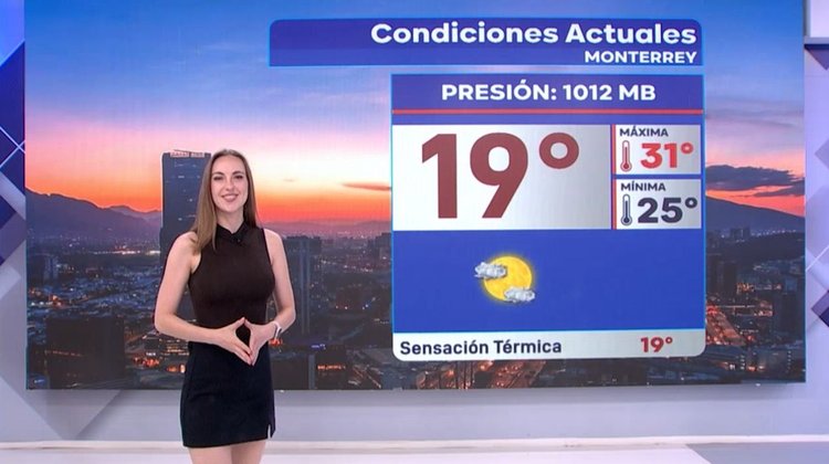 Monterrey tendrá jueves cálido con baja probabilidad de lluvia
