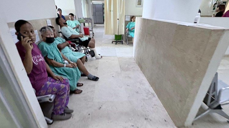 Pacientes denuncian calor extremo en hospital de Tamaulipas