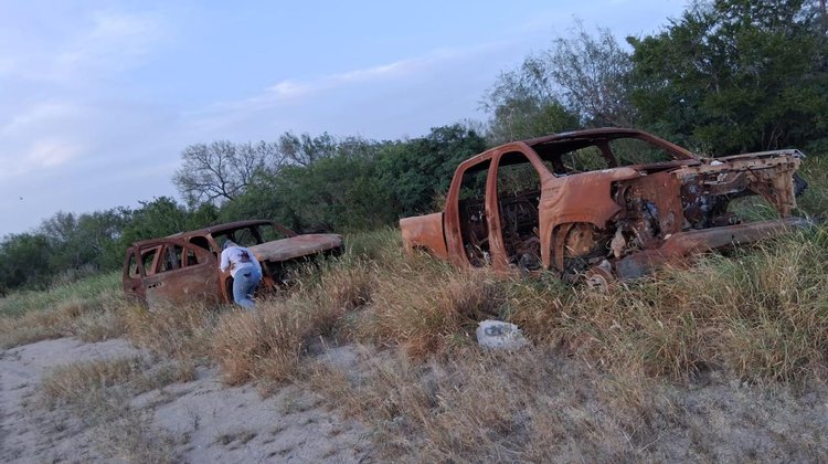Encuentran restos calcinados durante búsqueda en Tamaulipas