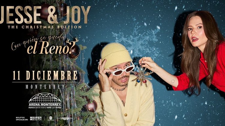 Jesse & Joy llevarán su Navidad a la Arena Monterrey