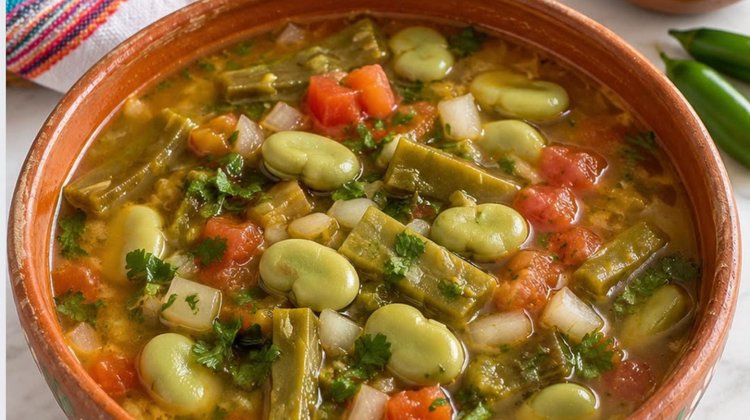 Sopa de habas: receta ideal para los días lluviosos