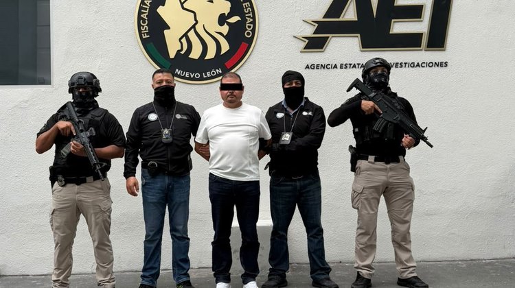 Detienen en NL a presunto integrante de organización criminal