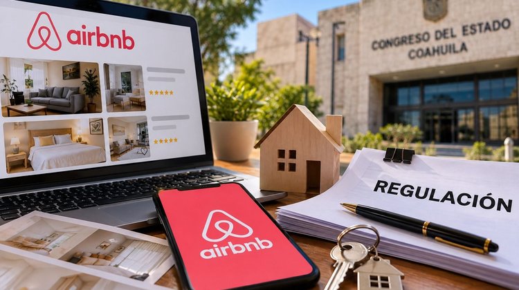 Coahuila cierra el año sin regular los Airbnb