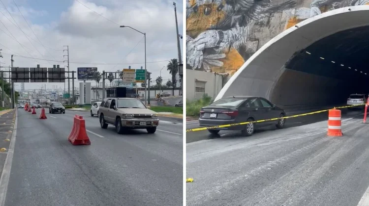 Abren dos carriles por sentido en túnel de la Loma Larga