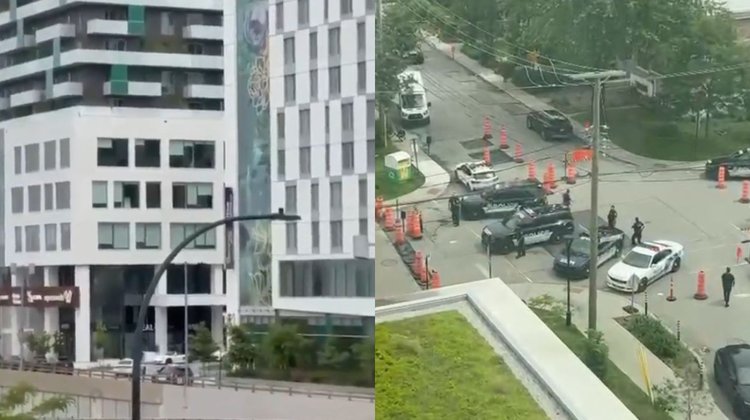 Alertan por tiroteo activo que deja policía herido en Canadá 