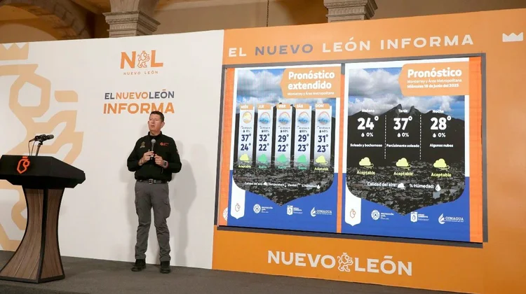 Lanza exhorto Protección Civil ante pronóstico de lluvias en NL