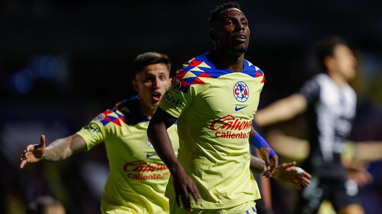 Un gol de Quiñones decide triunfo del América sobre Necaxa