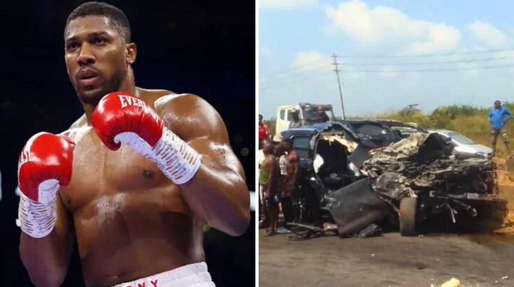 Video: Así fue el accidente del que sobrevivió Anthony Joshua