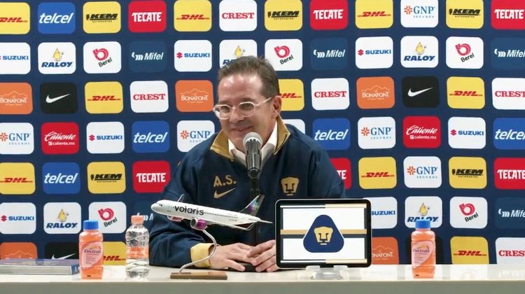Presenta Pumas a Antonio Sancho como vicepresidente deportivo