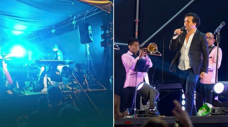 Ataque a balazos durante concierto deja dos músicos heridos