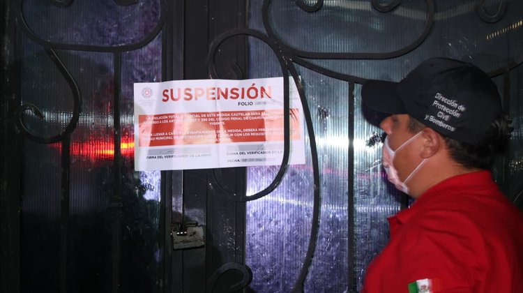 Suspenden bar al sur de Saltillo por irregularidades de seguridad