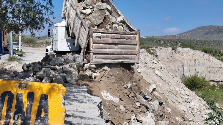 Refuerzan arroyo La Encantada para evitar deslaves