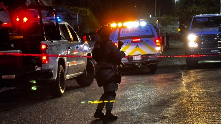 Balean a hombre en Lomas de la Fama, Santa Catarina