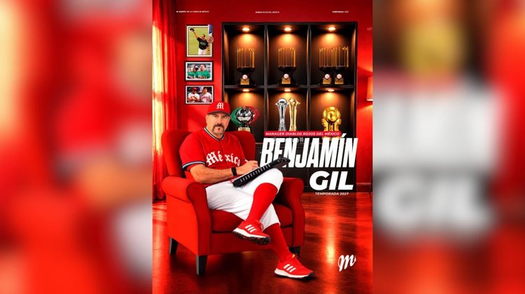 Benjamín Gil toma las riendas de los Diablos Rojos del México