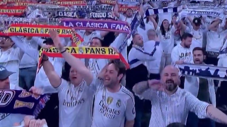 Expulsan a aficionado del Real Madrid por hacer saludo nazi