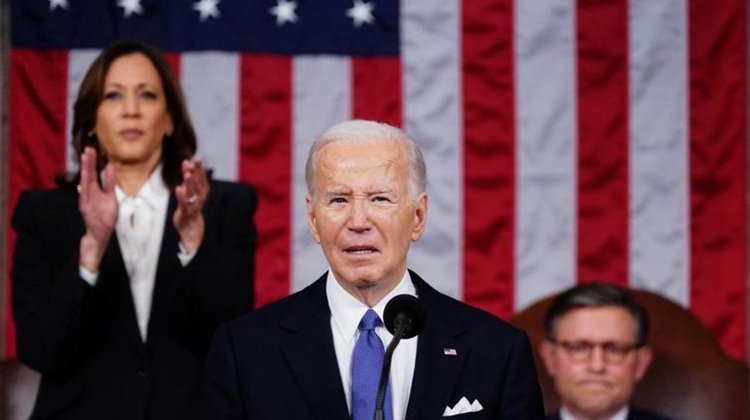 Biden recauda 10 mdd tras discurso del estado de la Unión