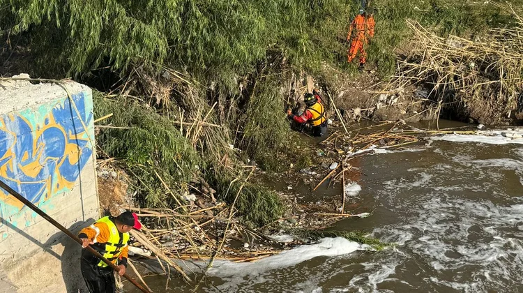 Refuerzan búsqueda de desaparecido en arroyo La Encantada