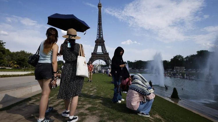 Ola de calor extrema paraliza actividades en Europa