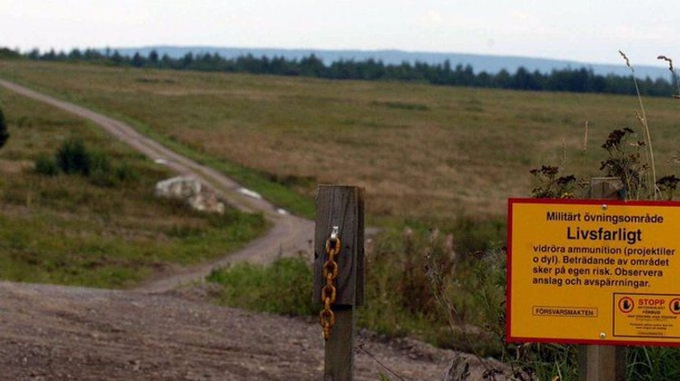 Explosión en campo militar de tiro en Suecia deja siete heridos