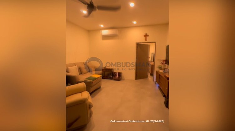 Descubren habitaciones de lujo dentro de una cárcel en Indonesia