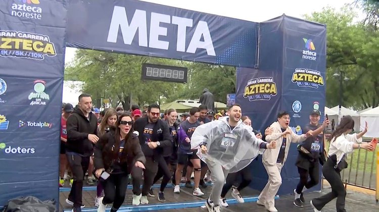 Viven toda una fiesta en la Gran Carrera Azteca 2026