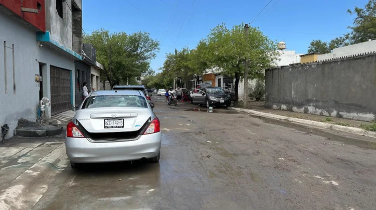 Reportan vecinos de García pérdidas significativas tras lluvias